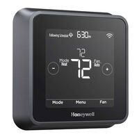 Honeywell Lyric T5 Wi-Fi Quick Install Manual