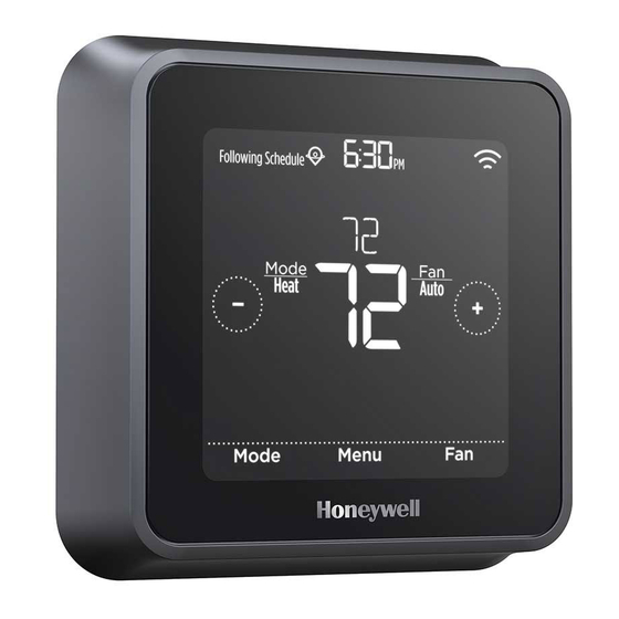 Honeywell Lyric T5 Quick Install Manual