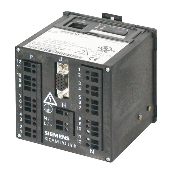Siemens SICAM 7XV5673 Product Information