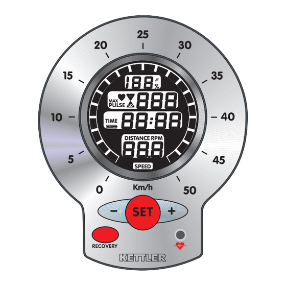 Kettler ST3005-8 Training And Operating Instructions