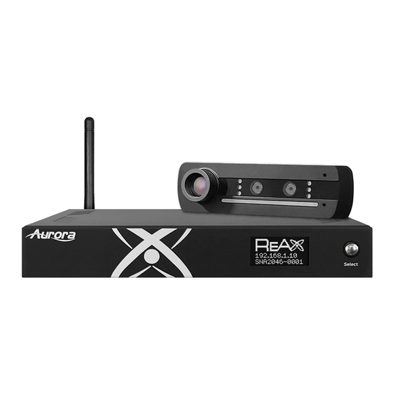 Aurora TAVIS TAV-BX1 User Manual