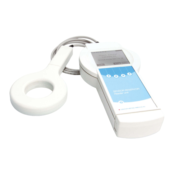 MIETHKE SENSOR RESERVOIR Instructions For Use And Technical Description