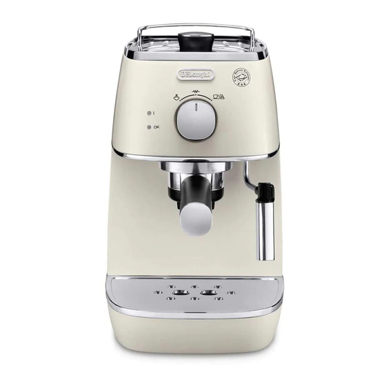 DeLonghi Distinta ECI341 Instructions For Use Manual