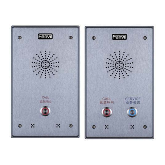 Fanvil i12-02 User Manual