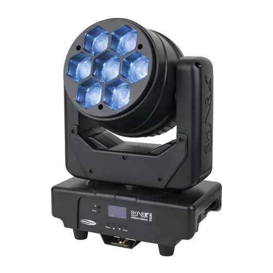 SHOWTEC Shark Wash Zoom Two User Manual