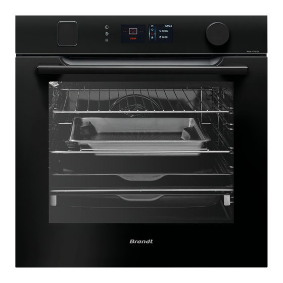 Brandt BOR7586BB User Manual
