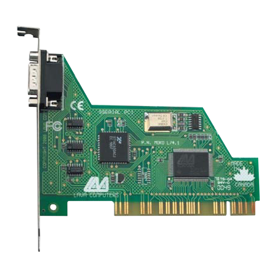 Lava LavaPort 650 Installation Manual