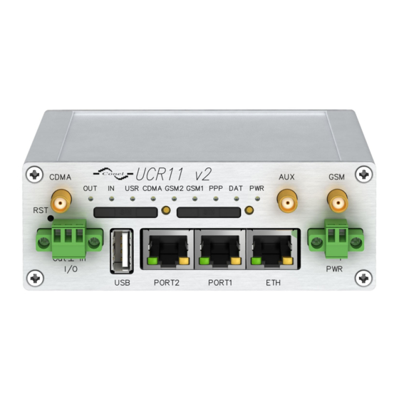 Conel UCR11 v2 SL User Manual