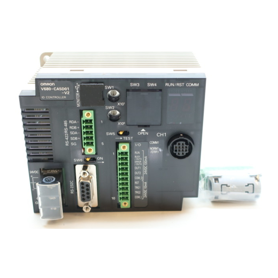 Omron V680-CA5D02-V2 Instruction Sheet