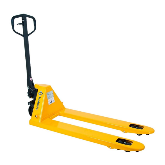 Haklift HAVA2500 Instructions Manual