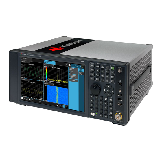 Keysight Technologies N9010B EXA Installation Note