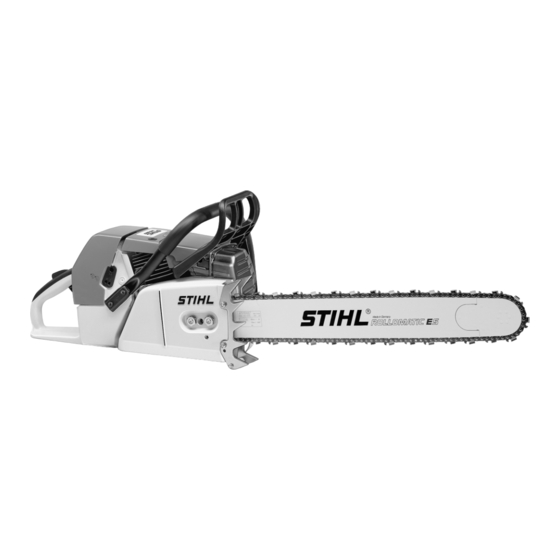 Stihl MS 880 Instruction Manual