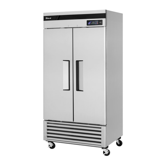 Turbo Air TSR-35SD Solid Refrigerator Manuals