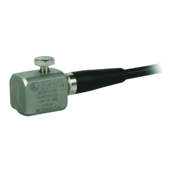 PCB Piezotronics IMI SENSORS 602D11/003AP Installation And Operating Manual