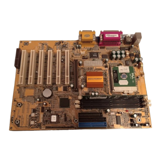 ECS Electronics P6ISA-II Manual
