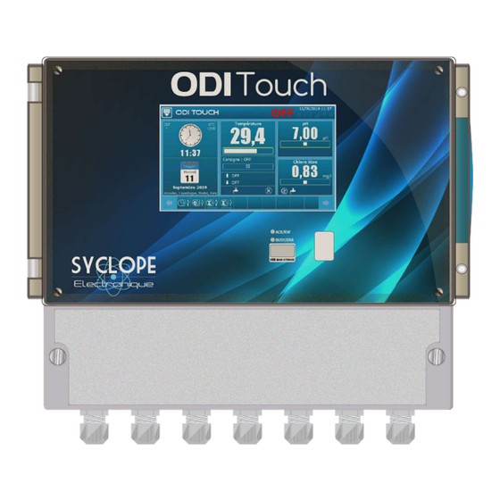 SYCLOPE ODITouch Programming Instructions Manual