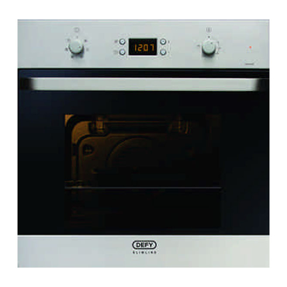 Defy DBO462 User Manual
