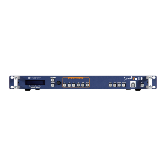 Analog way Smart Vu LE User Manual