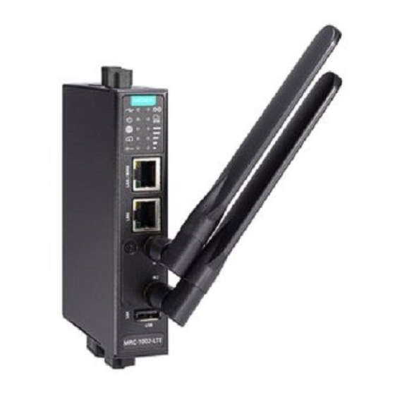Moxa Technologies MRC Manuals