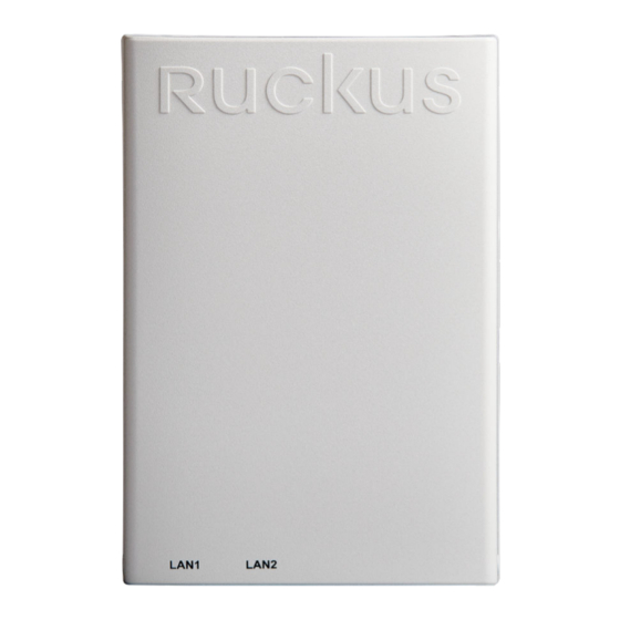 Arris RUCKUS H320 Quick Setup Manual