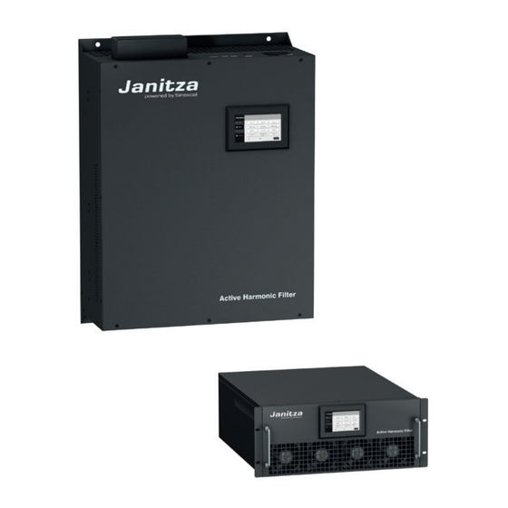 janitza Active Harmonics Filter Manuals
