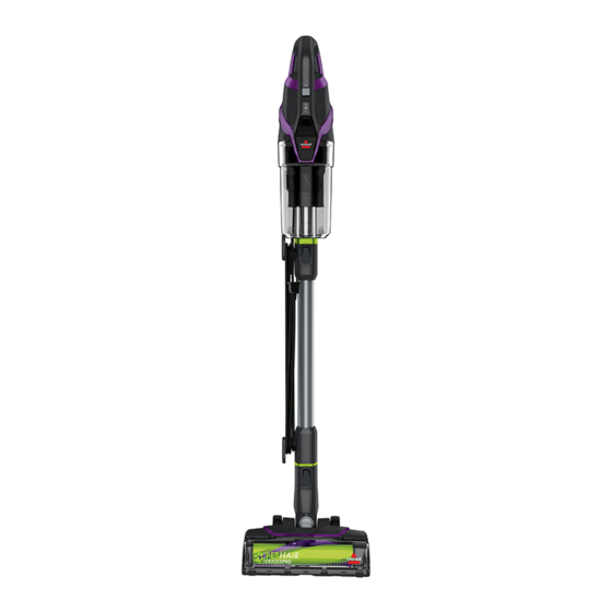 Bissell PET HAIR ERASER PRO 2831 Series Quick Start Manual