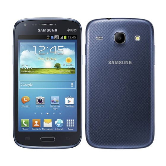 Samsung GT-I8260L Manuals