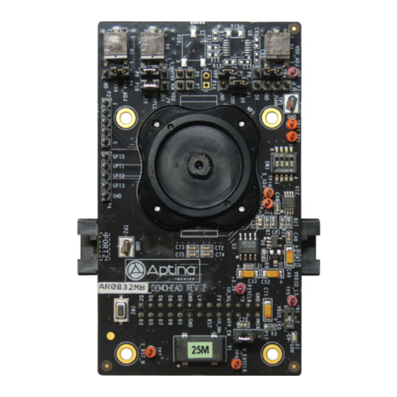 ON Semiconductor AR0832MBSC25SUFAH-GEVB User Manual