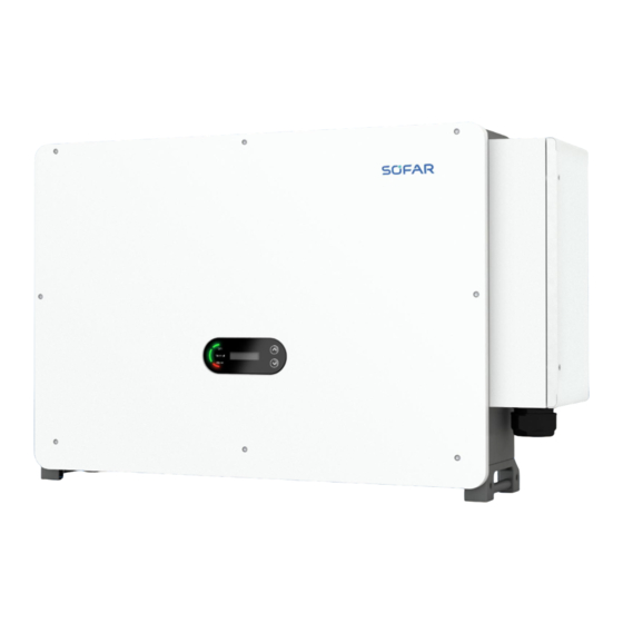 Sofar 255KTL-HV-TRO User Manual