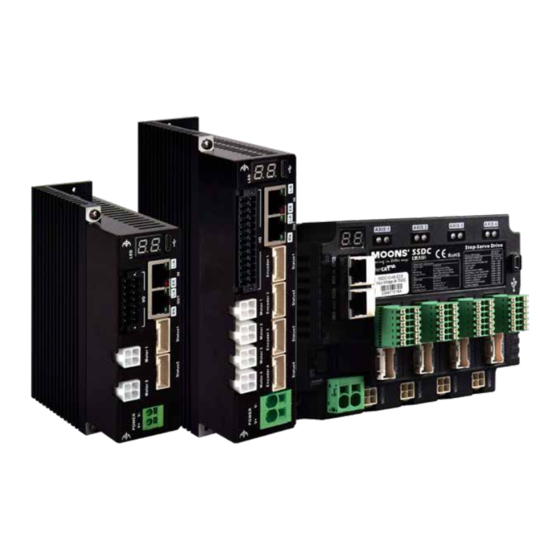 Moons' SSDC Multi-axis Series Hardware Manual