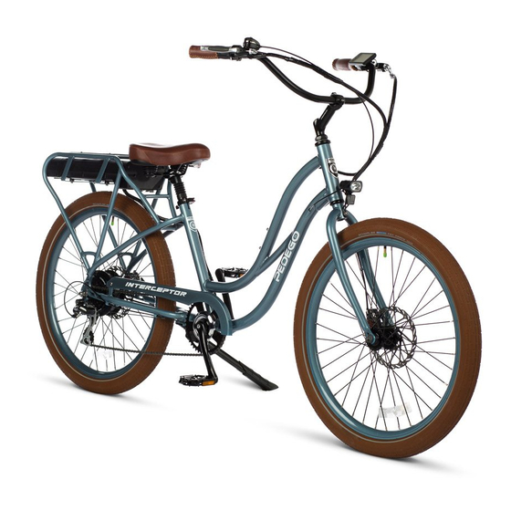 Pedego Boomerang Assembly Instructions And Owner's Manual