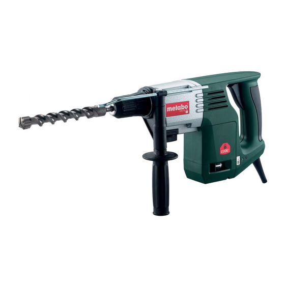 Metabo KHE 32 Operating Instructions Manual