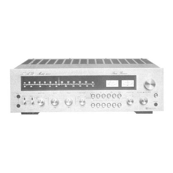 NAD 300 Service Manual
