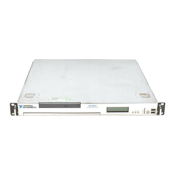 National Instruments PXI 8351 Manuals