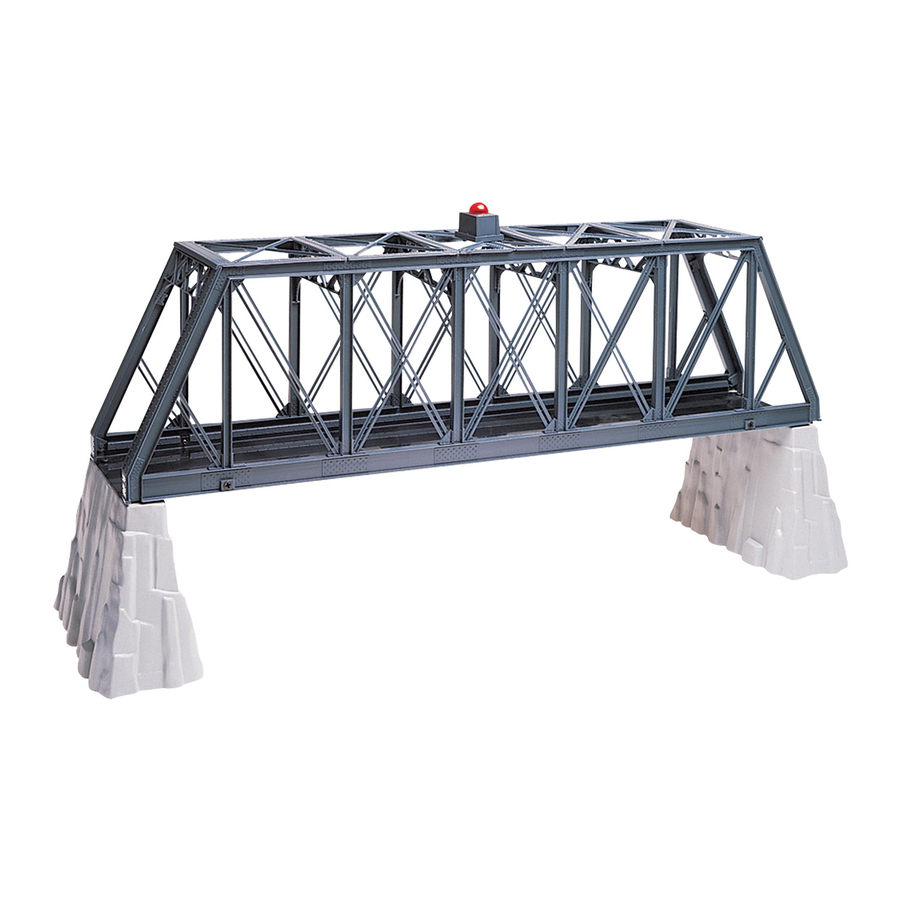Lionel Truss Bridge with Flasher and Piers Owner's Manual