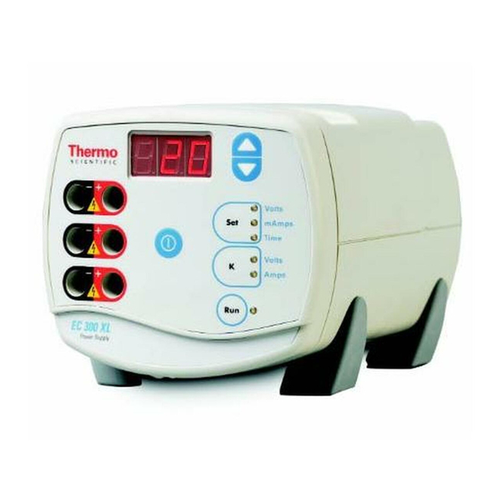 Thermo Scientific EC300XL Operating And Maintenance Manual