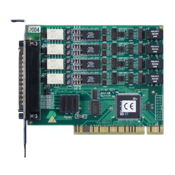 DataApex Clarity INT7 Manuals