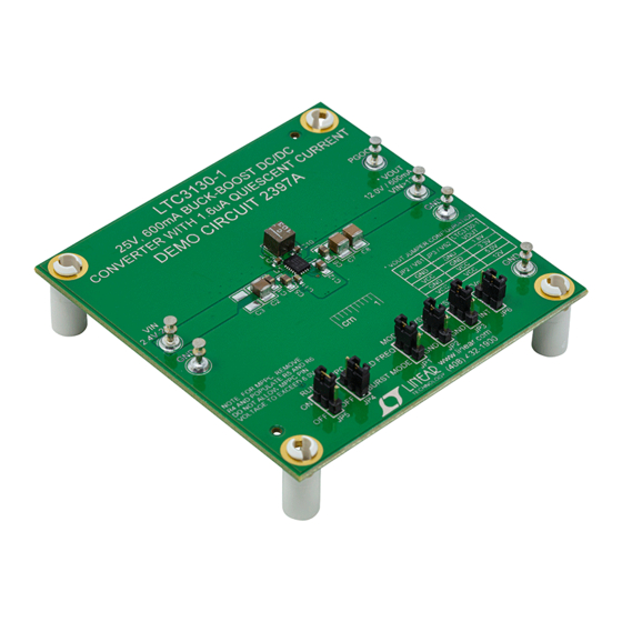 Linear Technology LTC3130EUD-1 Manual