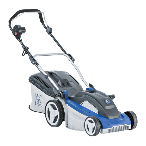 Lux Tools E-1600/38 Highwheel Lawn Mower Manuals