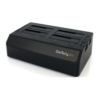 StarTech.com SATDOCK4U3 Instruction Manual