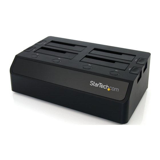 StarTech.com SATDOCK4U3 Manuals