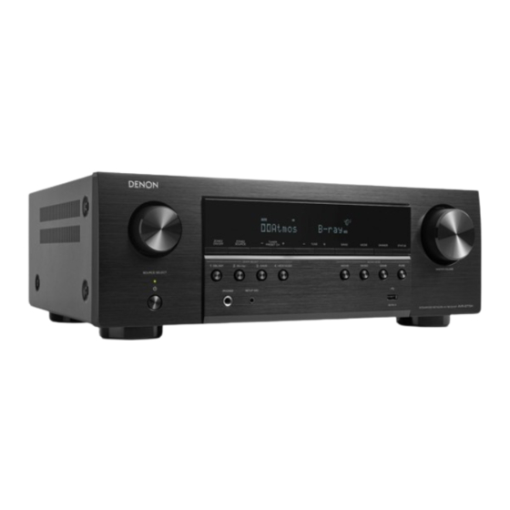 Denon AVR-S770H Quick Start Manual
