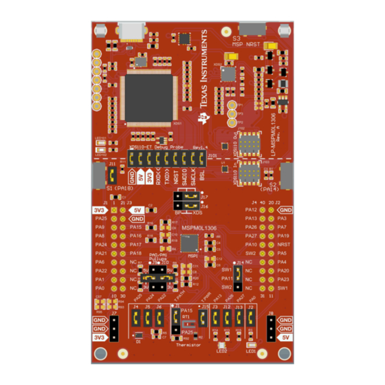 Texas Instruments MSPM0L1306 User Manual