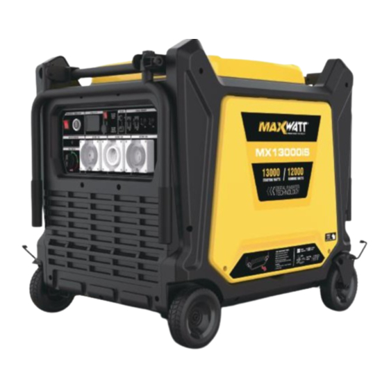 maxwatt MX13000iS Manuals