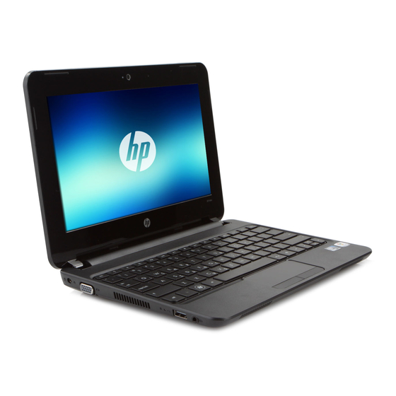 HP Mini 110-3700 Manuals