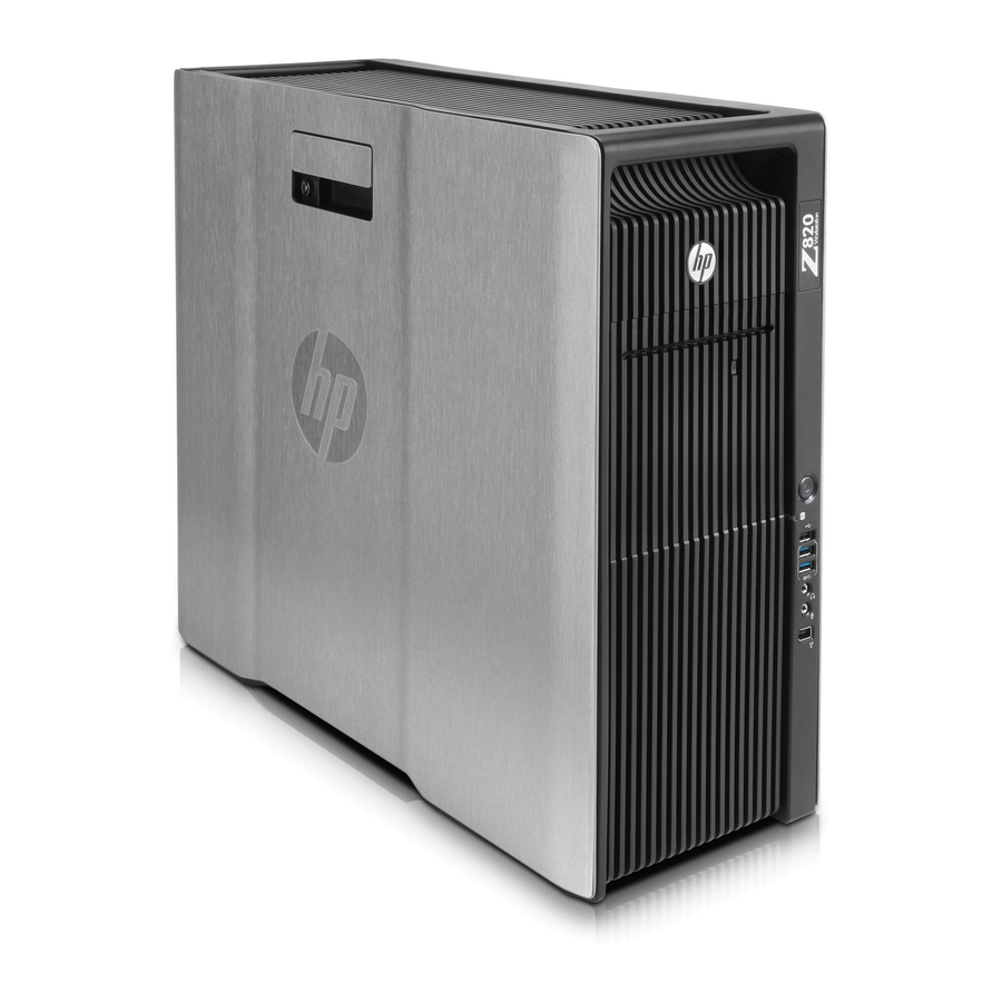 HP Z820 Brochure & Specs
