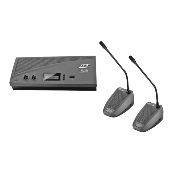 JTS CS-1CU Instruction Manual
