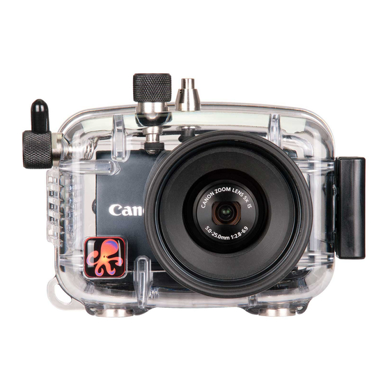 Ikelite 6241.34 Canon A3400 IS Supplemental Instructions