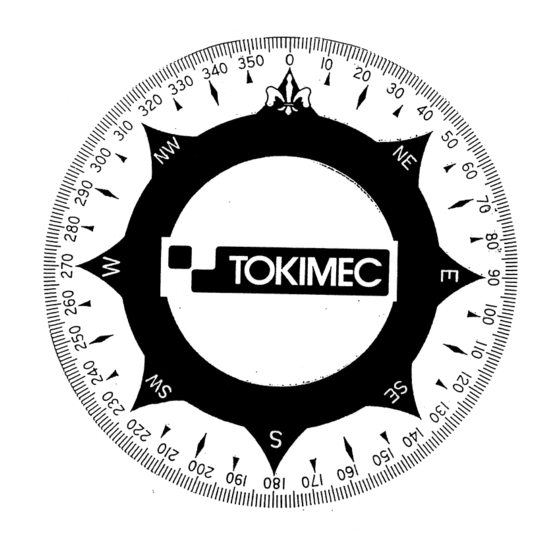 Tokimec TG-6000 Service Manual