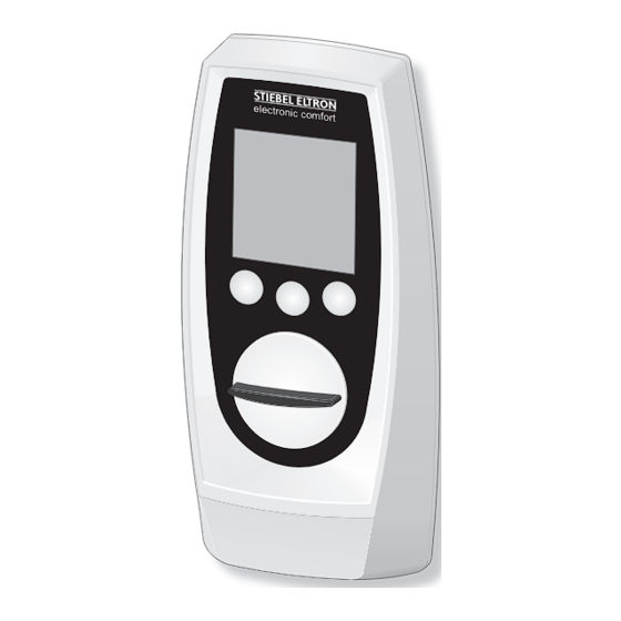 STIEBEL ELTRON FB 1 SL Operating And Installation Instructions